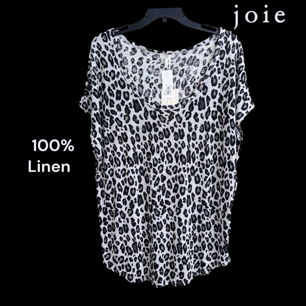 Joie  (NWT) Women’s Linen Dolmen sleeve top, Size Medium